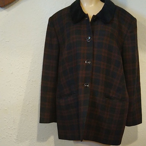 Vintage Jones New York  Lightweight button down Coat - Picture 1 of 8